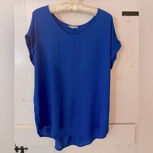 Beautiful Royal Blue Blouse